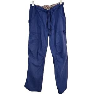 Kathy Peterson Blue Periwinkle Scrub Pants, SP